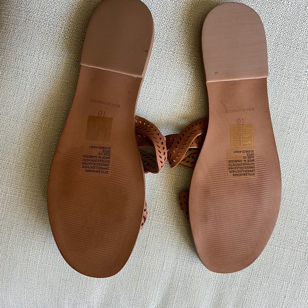 Madewell sandals size 10